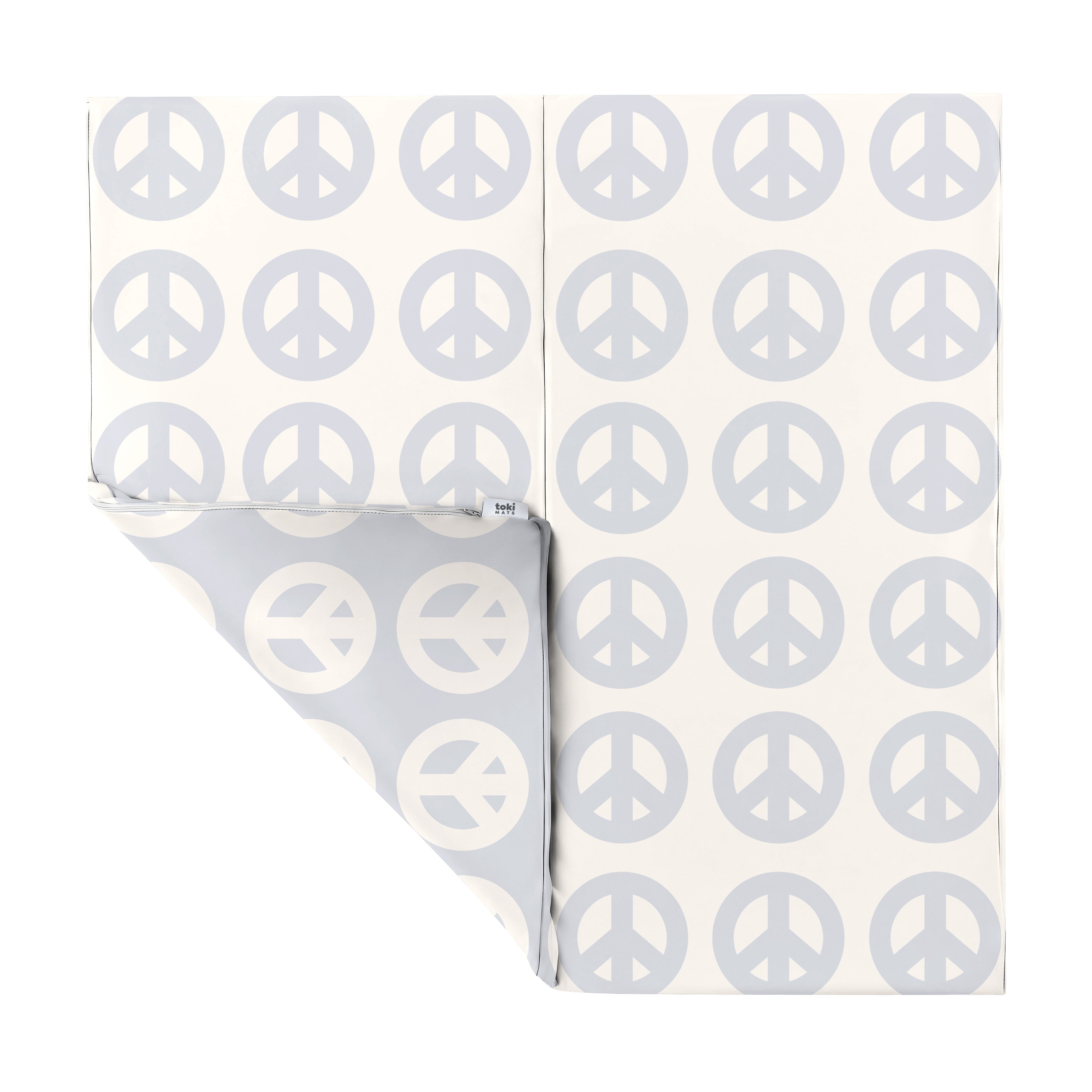 Toki Kids Peace Sign Vegan Leather Mat- Bambi Baby