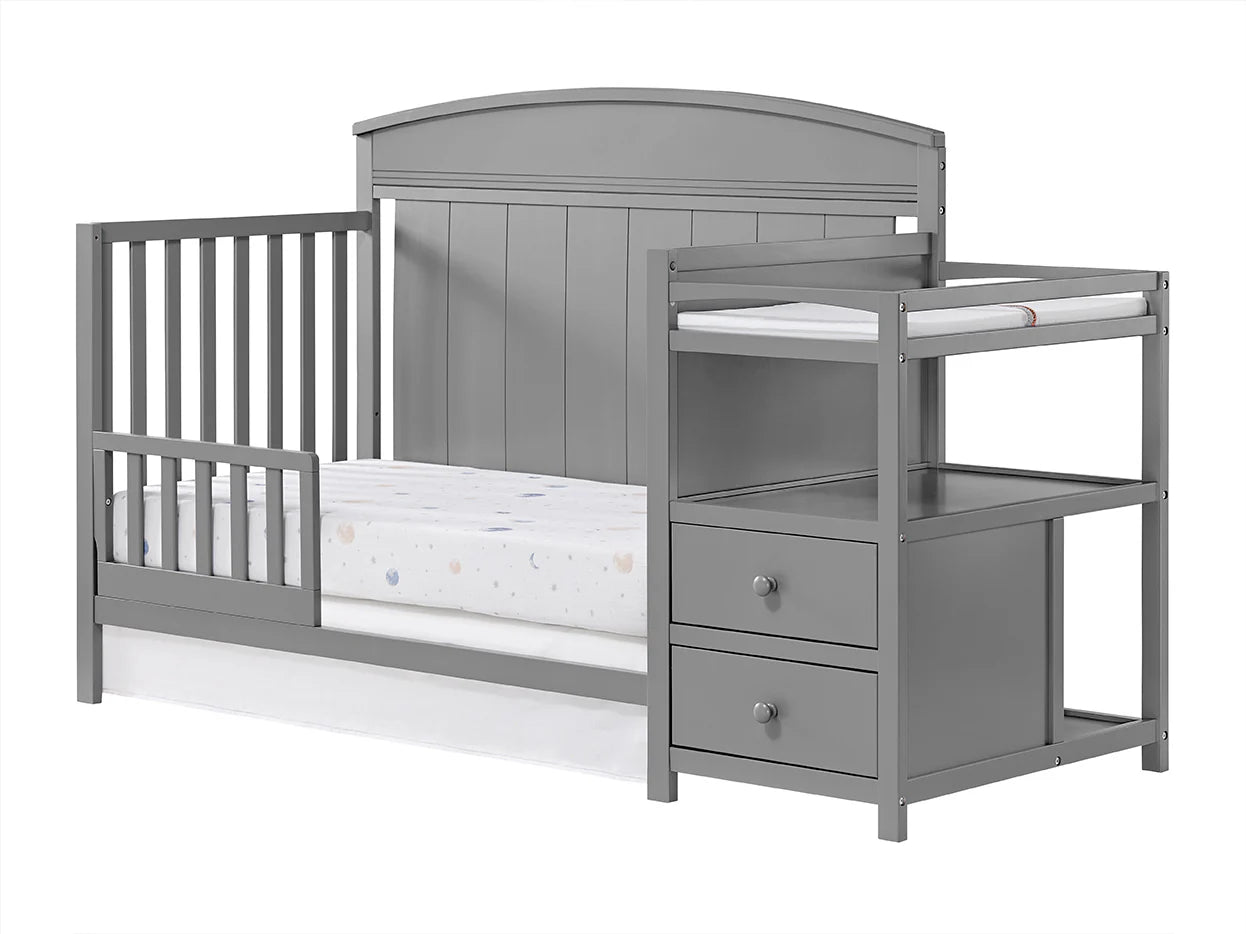 Oxford Baby Pearson Guard Rail - Dove Gray- Bambi Baby