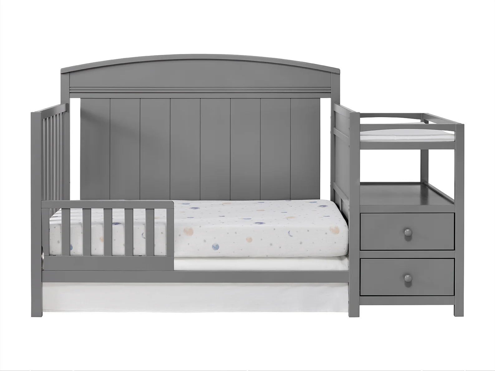 Oxford Baby Pearson Guard Rail - Dove Gray- Bambi Baby