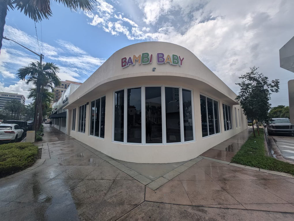 Bambi Baby Miami storefront in Coral Gables Florida