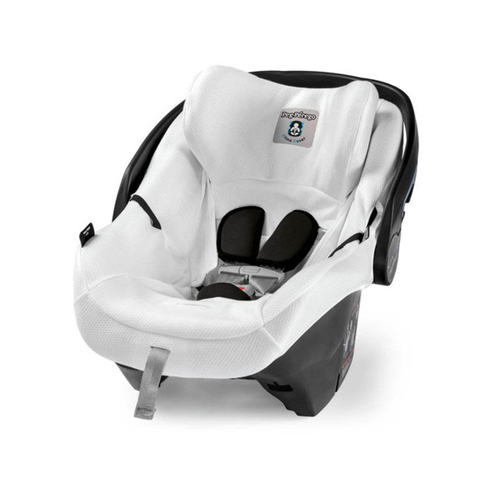 Peg Perego Clima Cover Primo Viaggio 4-35 Lounge in White Tencel- Bambi Baby
