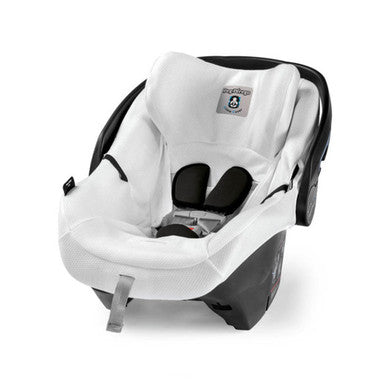Peg Perego Clima Cover Primo Viaggio 4-35 Lounge in White Tencel- Bambi Baby