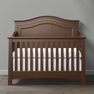 Nocello Wood Silva Serena Convertible Crib - Front View | Bambi Baby