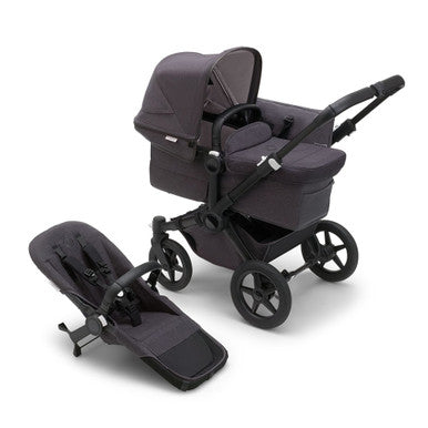 Bugaboo Donkey 5 Mineral Mono complete RW fabric US BLACK/WASHED BLACK- Bambi Baby