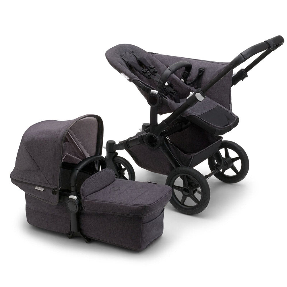 Bugaboo Donkey 5 Mineral Mono complete RW fabric US BLACK/WASHED BLACK- Bambi Baby