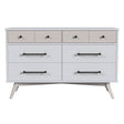 Stella Baby and Child Rowan 6 Drawer Dresser in Ash Linen - Bambi Baby