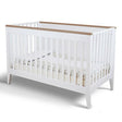 Pali Botticelli Convertible Crib in White/Walnut - Bambi Baby