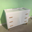 Cambiador Pali de madera maciza de haya en color blanco - Bambi Baby