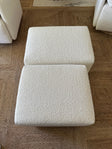 Oilo Ottoman Wide Rectangle Wood Base - Bambi Baby