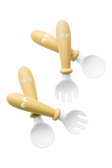 BabyBjorn Baby Spoon and Fork, 4 pcs - Bambi Baby