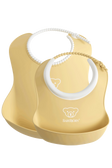 BabyBjorn Feeding Bib Set, 2-pack - Bambi Baby