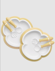 BabyBjorn Baby Plate, Spoon and Fork, 2 sets - Bambi Baby