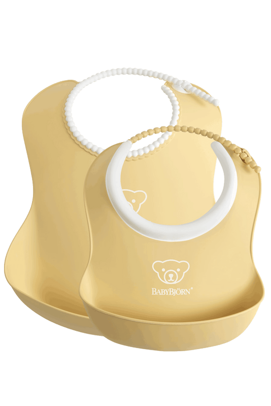 BabyBjorn Feeding Bib Set, 2-pack- Bambi Baby