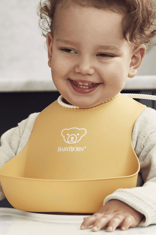 BabyBjorn Feeding Bib Set, 2-pack- Bambi Baby