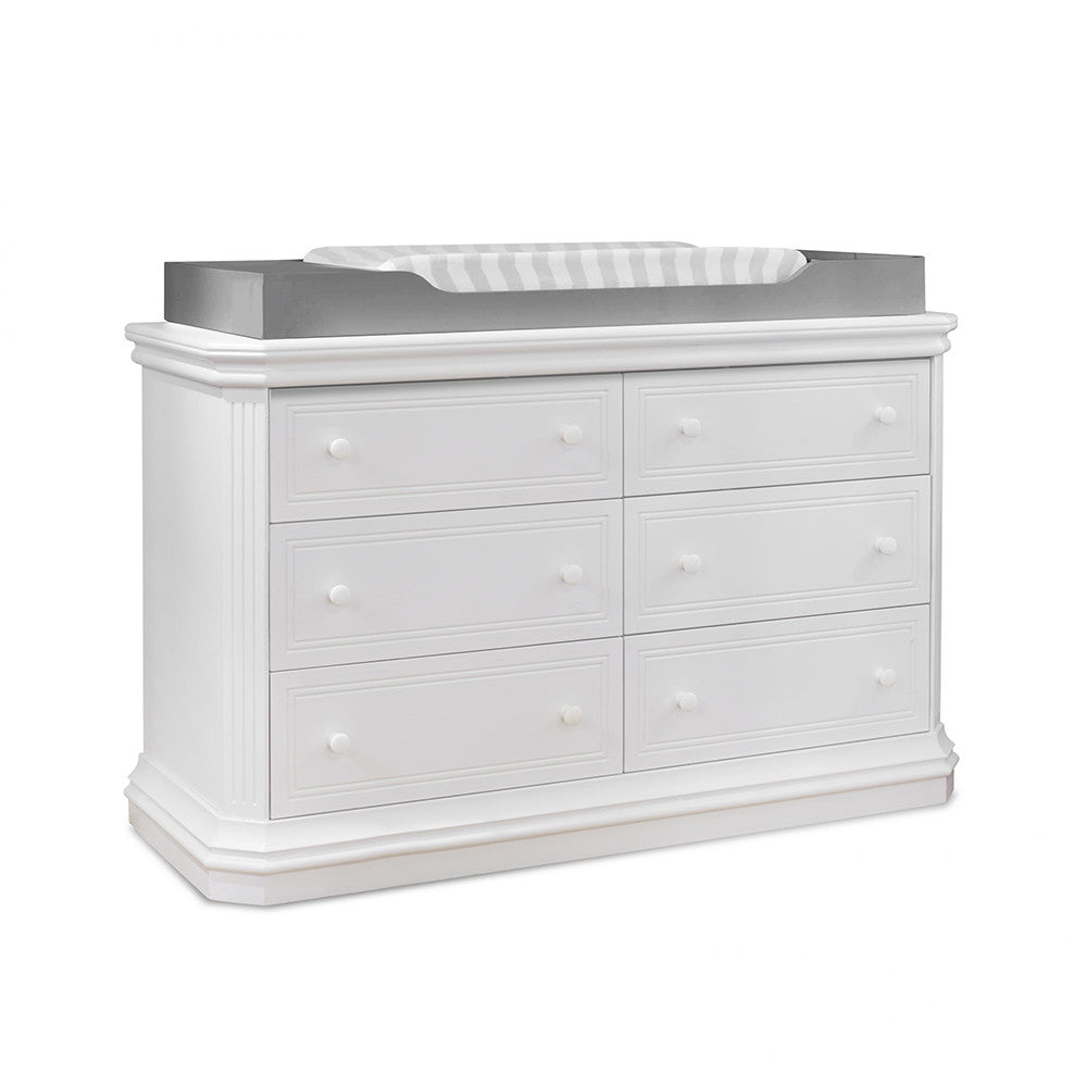 Sorelle Topper for Double Dresser in Gray- Bambi Baby