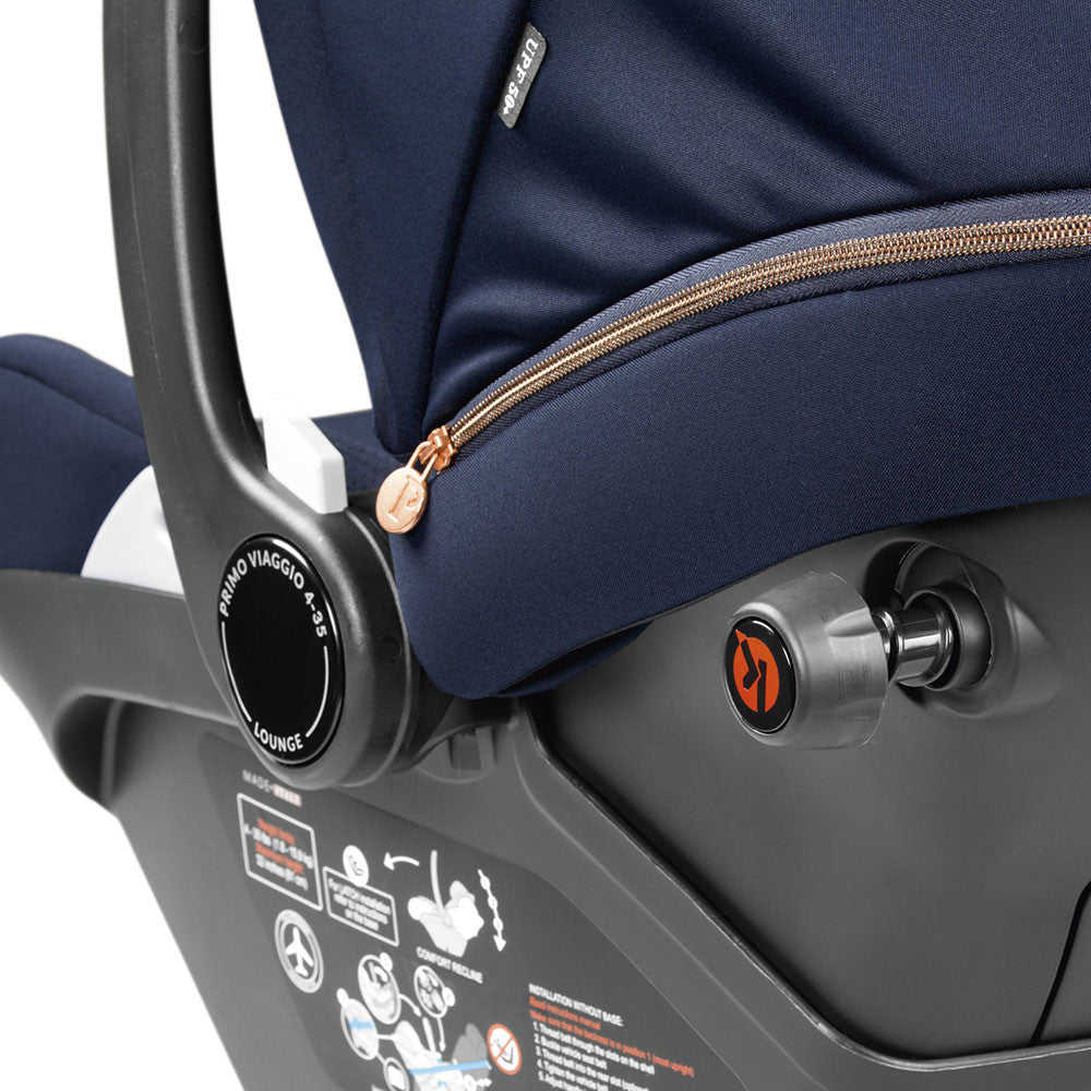 Sillón infantil para coche Peg Perego Primo Viaggio 4-35 en azul brillante- Bambi Baby