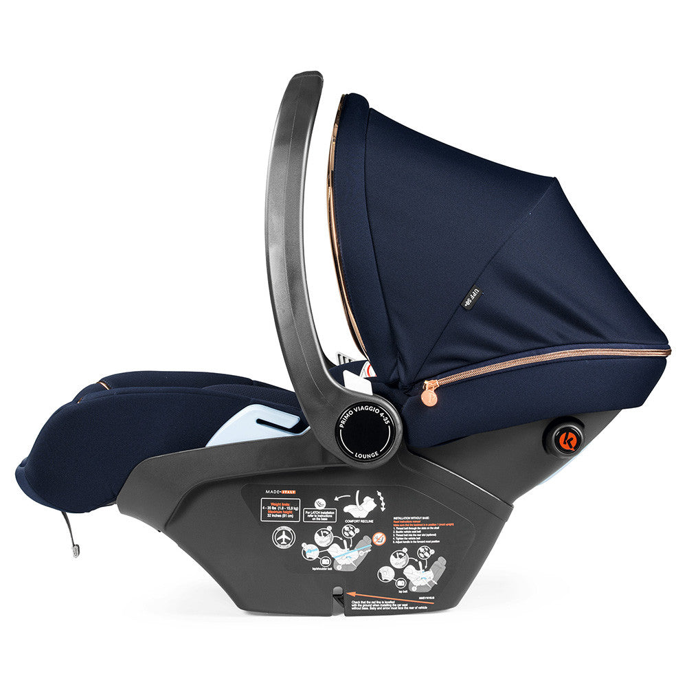 Sillón infantil para coche Peg Perego Primo Viaggio 4-35 en azul brillante- Bambi Baby