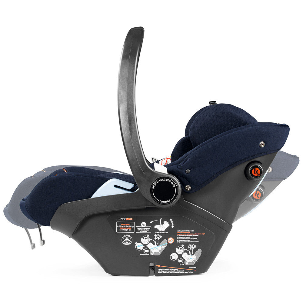 Sillón infantil para coche Peg Perego Primo Viaggio 4-35 en azul brillante- Bambi Baby
