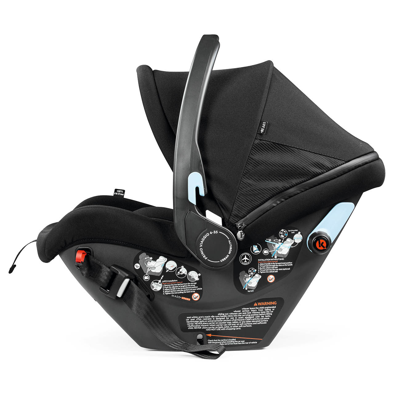 Peg Perego Primo Viaggio Mobilidade Urbana em Preto Verdadeiro- Bambi Baby
