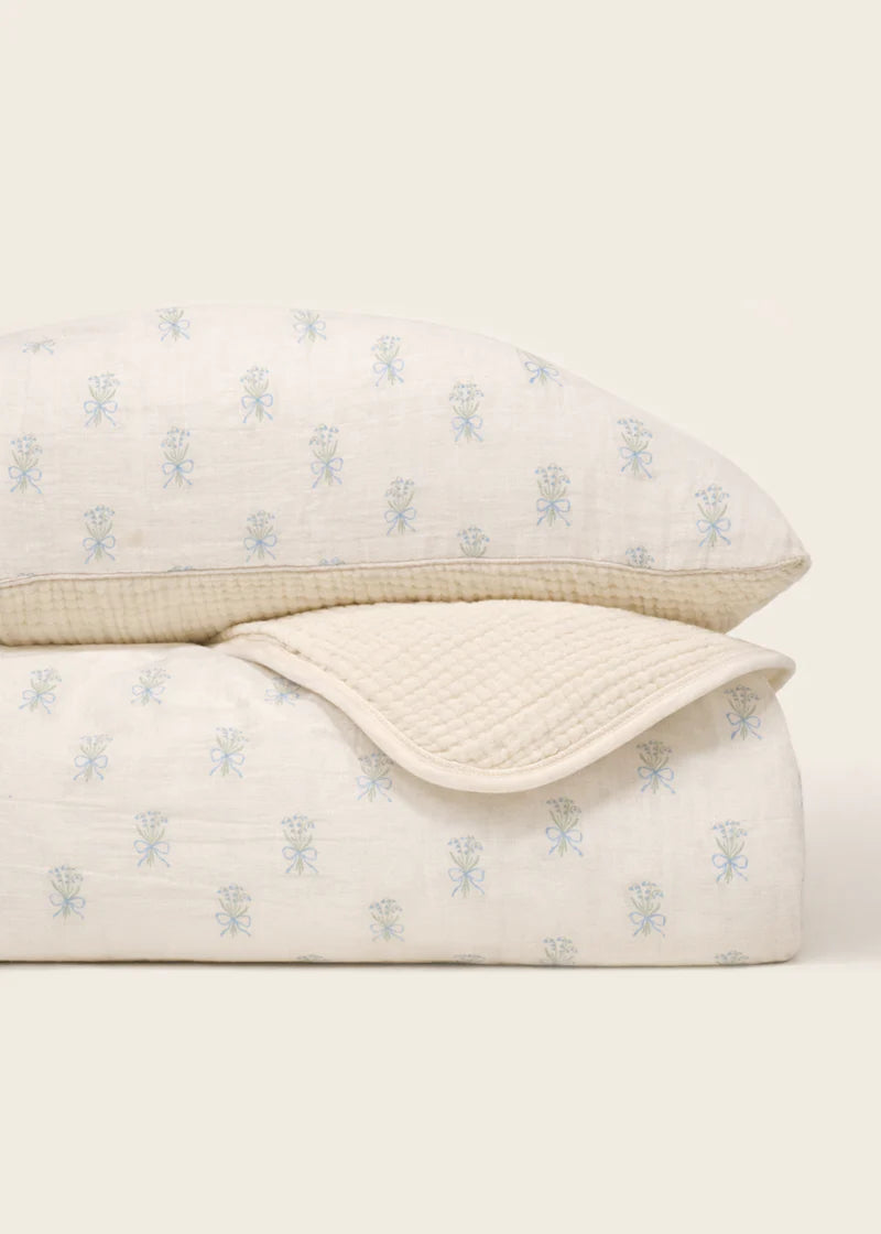 Oilo Muslin Quilt Set - Lily of the Valley- Bambi Baby