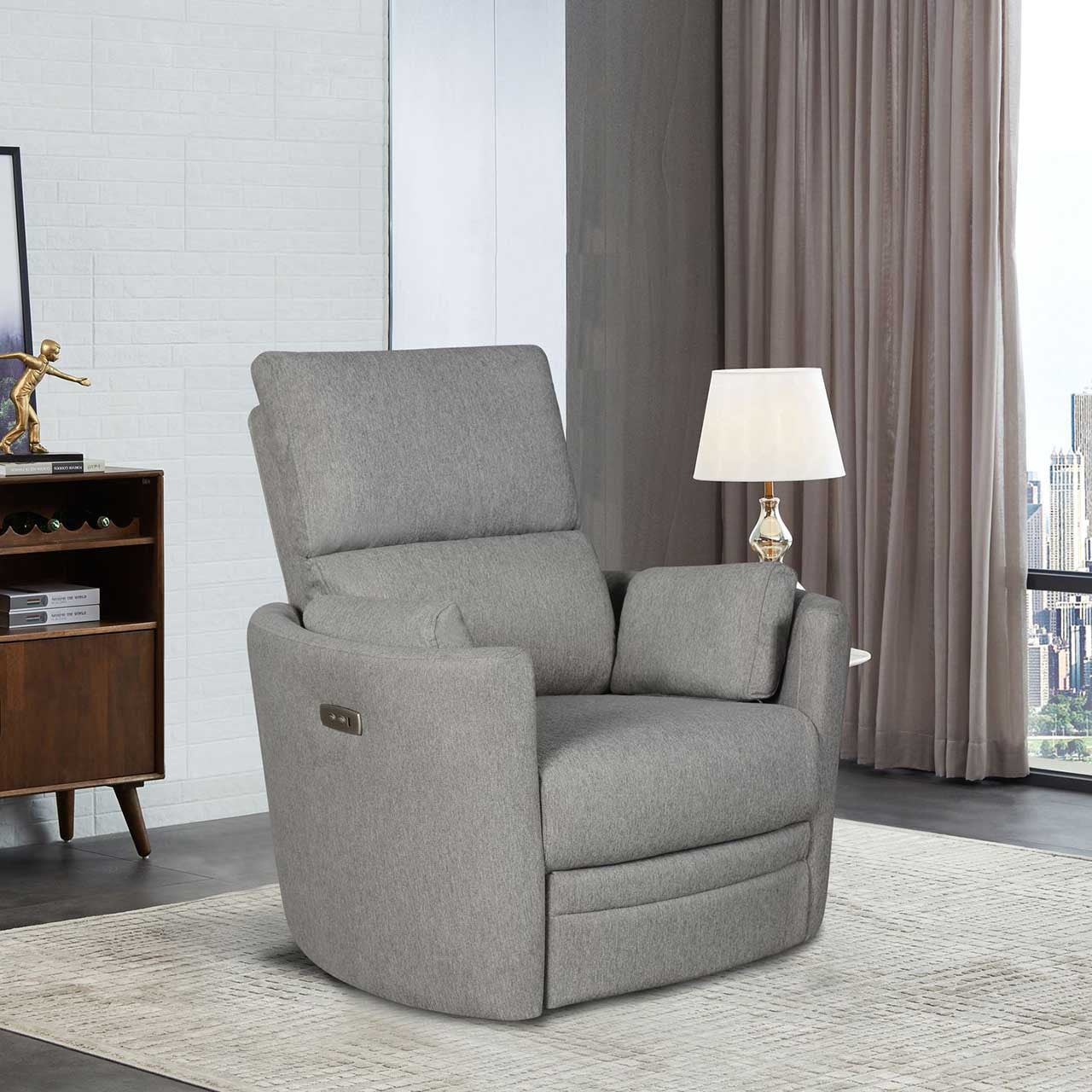 Westwood Compass Recliner Chair in Pebble- Bambi Baby