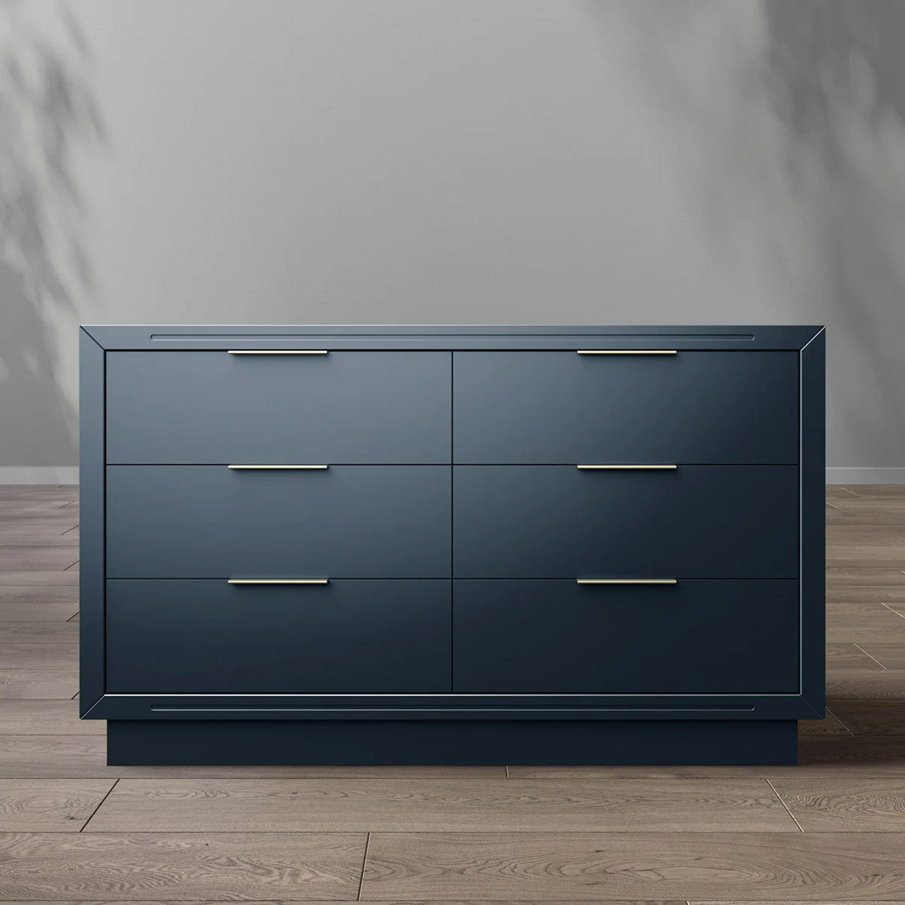 Romina Quadro Double Dresser in Navy- Bambi Baby
