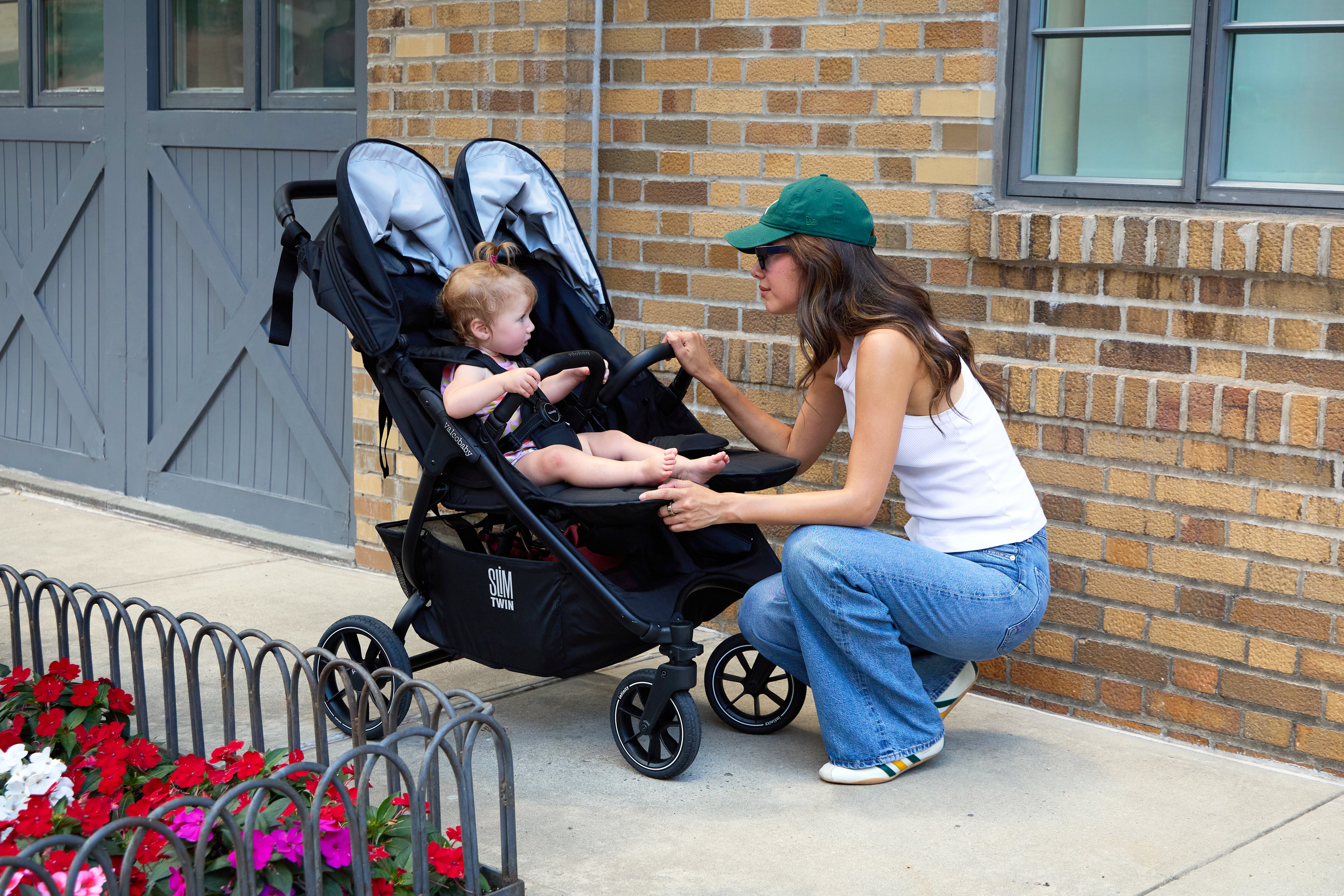Valco Baby Slim Twin S2 Double Stroller- Bambi Baby