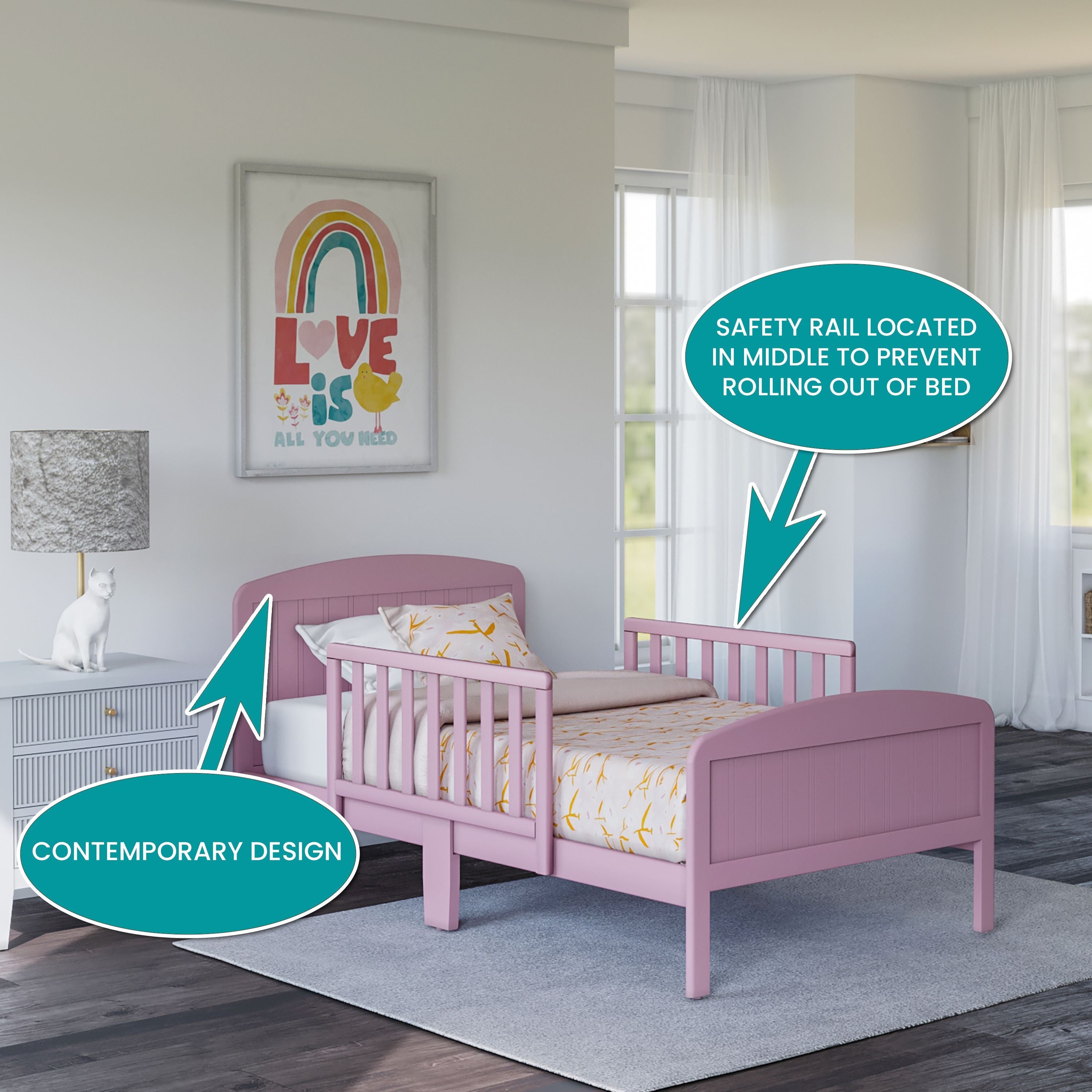BK Furniture Harrisburg Toddler Bed- Bambi Baby