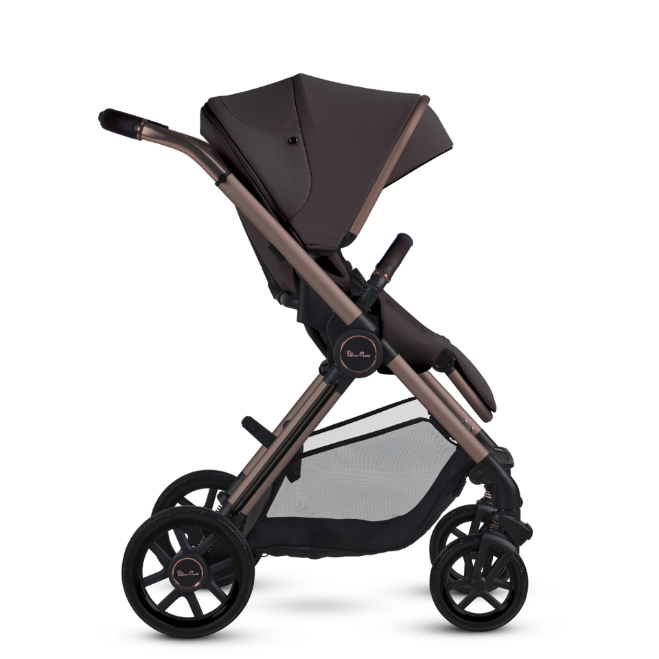 Silver Cross Reef 2 Stroller + Folding Bassinet- Bambi Baby