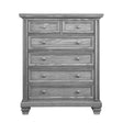 Soho Baby Richmond 6 Drawer Chest in Brushed Gray - Bambi Baby