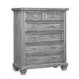 Soho Baby Richmond 6 Drawer Chest in Brushed Gray - Bambi Baby