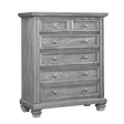 Soho Baby Richmond 6 Drawer Chest in Brushed Gray - Bambi Baby