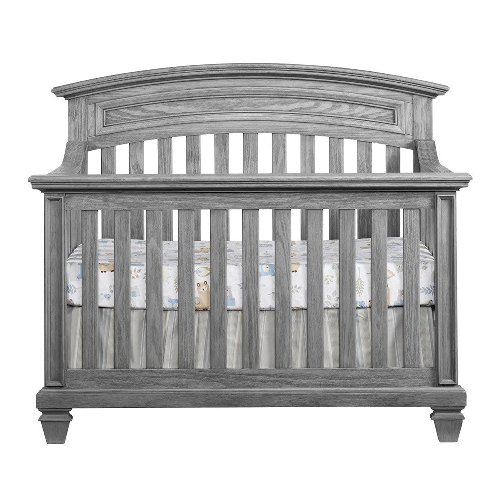 Soho Baby Richmond 4 in 1 Convertible Crib in Brushed Gray- Bambi Baby