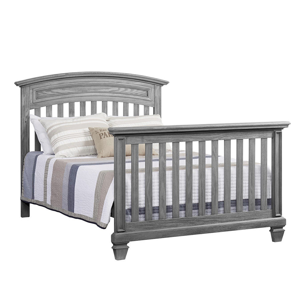 Soho Baby Richmond Full Bed Conversion Kit in Brushed Gray - Won't Fit Factory 25- Bambi Baby
