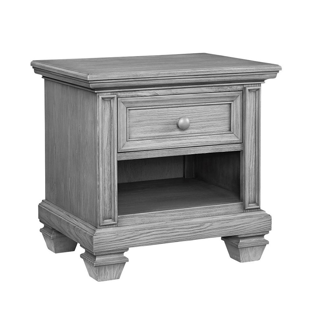 Soho Baby Richmond Nightstand in Brushed Gray- Bambi Baby