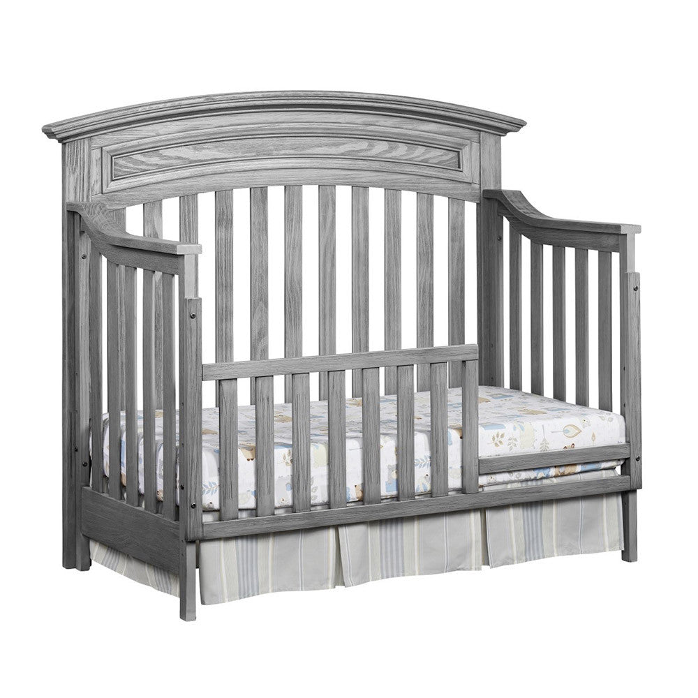 Soho Baby Richmond 4 in 1 Convertible Crib in Brushed Gray- Bambi Baby
