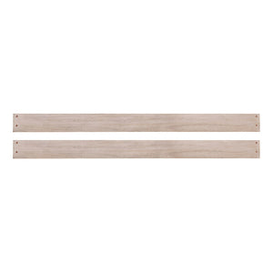 Sugarcoat Wood Bed Conversion Rails Pair - Front View | Bambi Baby