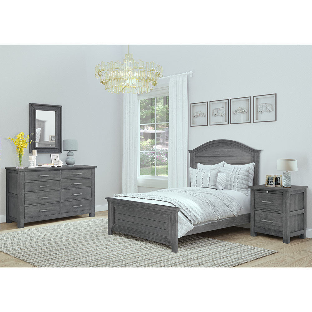 Bella Vita Lugo Night Stand in Harbor Grey- Bambi Baby