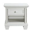 Mesa de cabeceira Soho Baby Richmond Oyster White - Bambi Baby