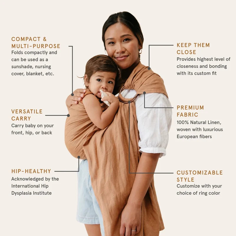 WildBird Linen Sling- Bambi Baby