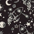 Onekid Car Seat Coat | The Road Coat Down - Rocketship Print - Bambi Baby