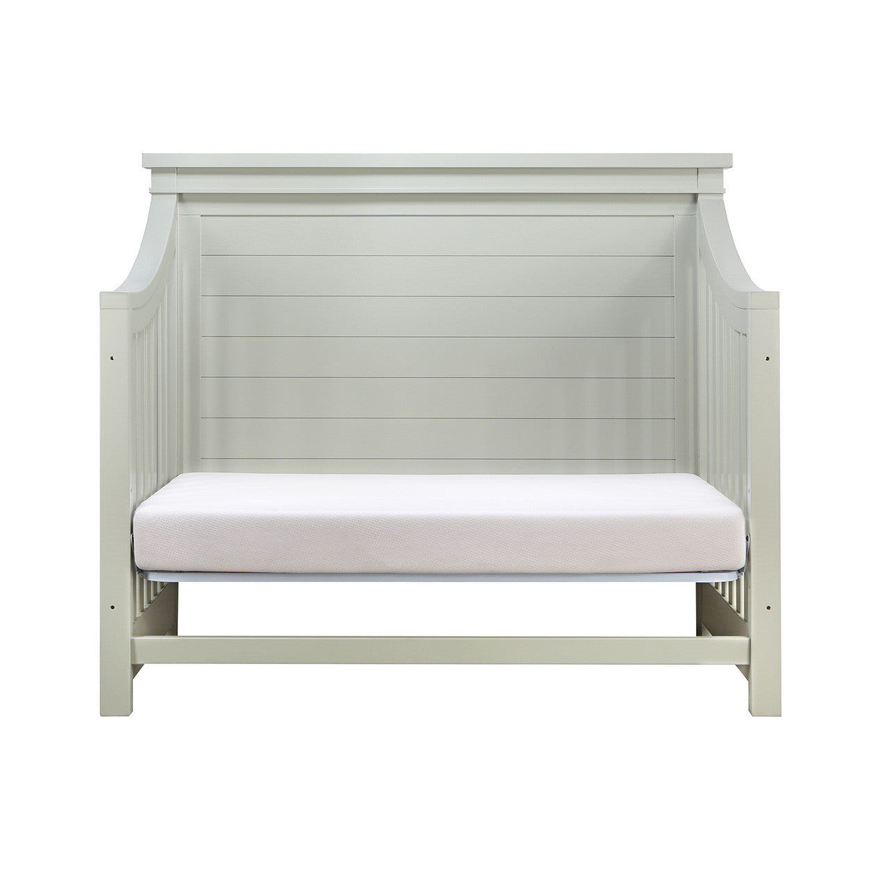 Appleseed Rowan Flat Top Crib In Sage Bambi Baby