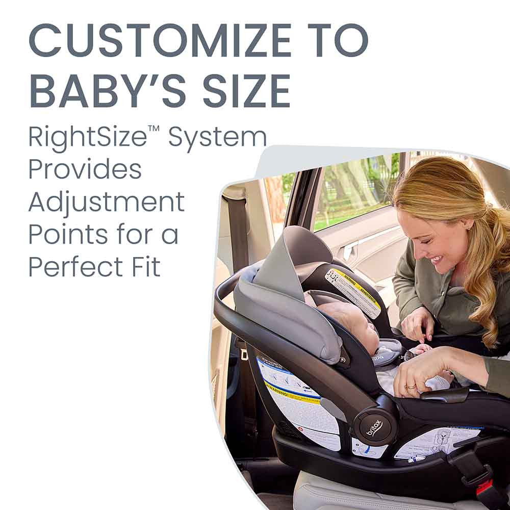 Britax Willow Brook S+ Travel System with Alpine Base- Bambi Baby
