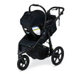 BOB Wayfinder Travel System, Infant Car Seat and Stroller Combo ClickTight in Nightfall
