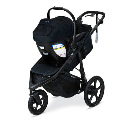BOB Wayfinder Travel System, Infant Car Seat and Stroller Combo ClickTight in Nightfall- Bambi Baby