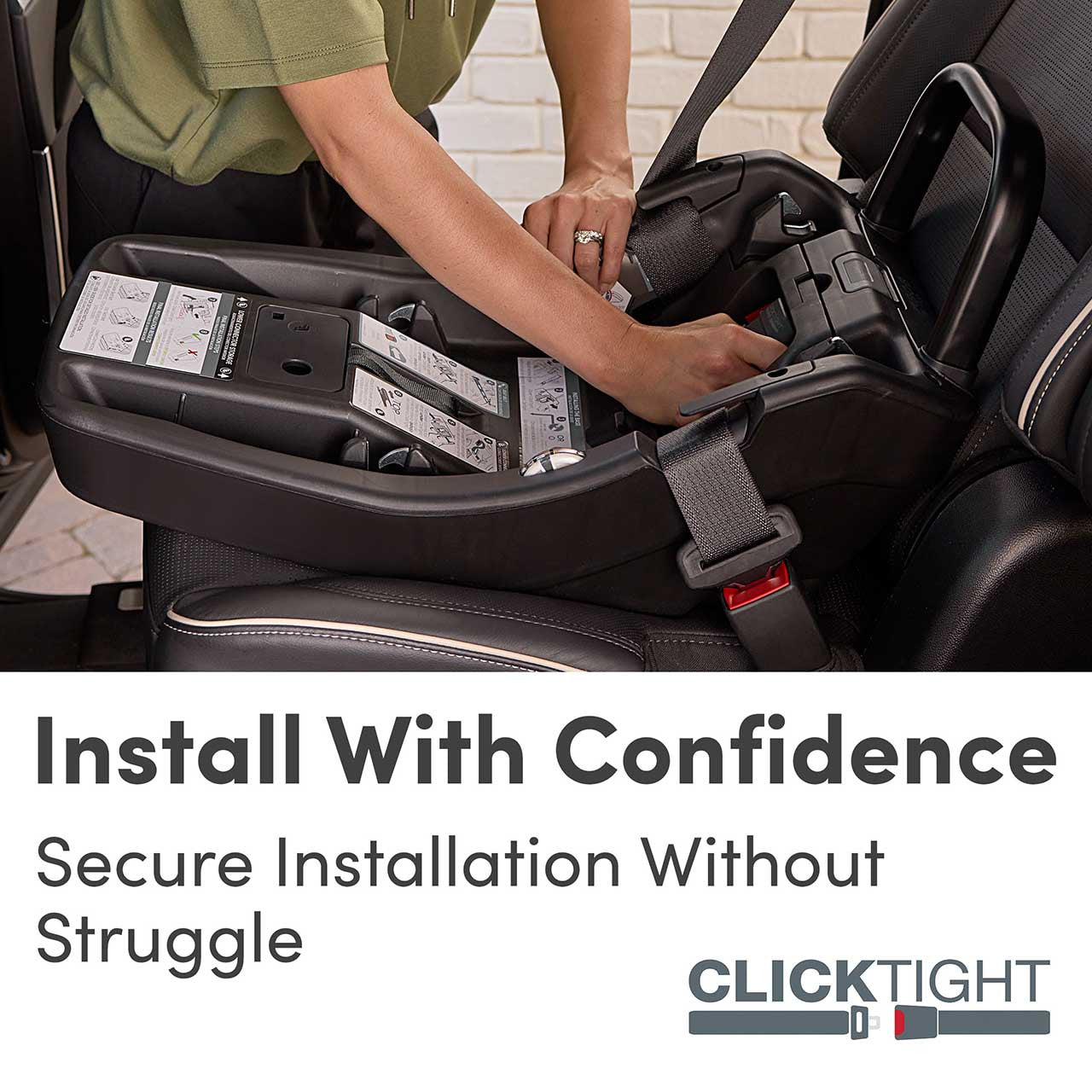 BOB Wayfinder Travel System, Infant Car Seat and Stroller Combo ClickTight in Nightfall- Bambi Baby