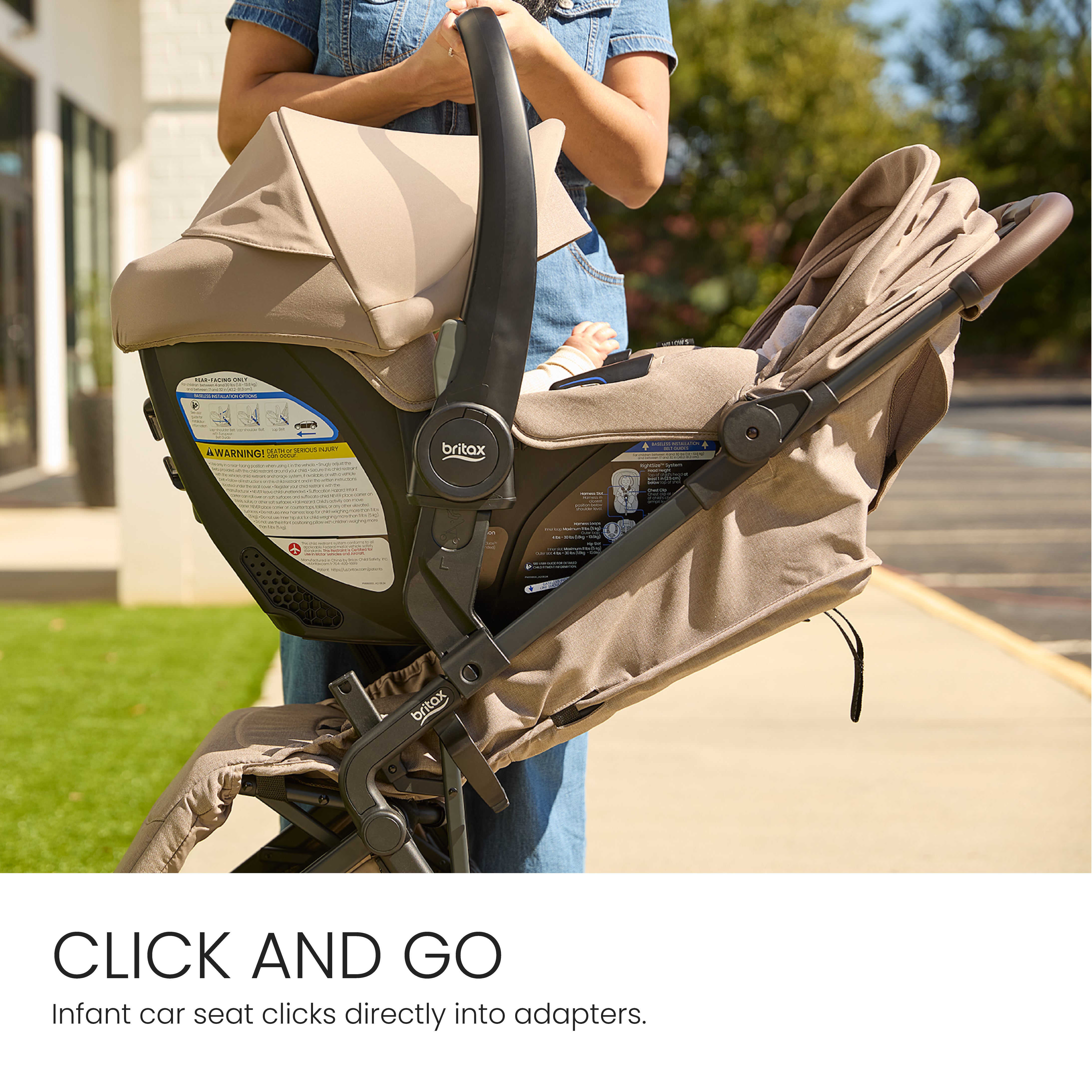 Britax Juniper+ Infant Car Seat Adapters- Bambi Baby