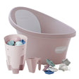 Shnuggle Newborn Bath & Accessories 5-Piece Bundle - Bambi Baby