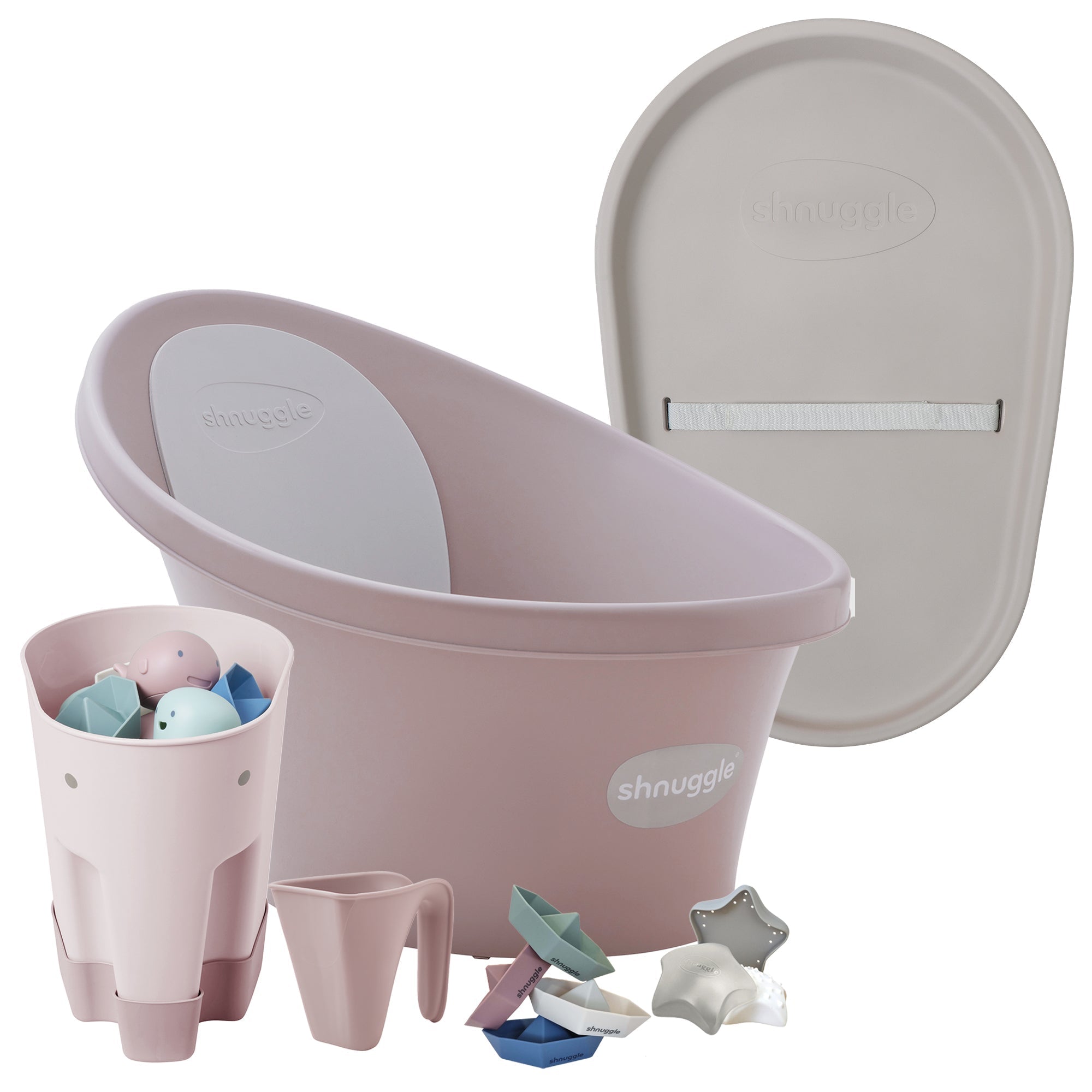 Shnuggle Bath & Change 6-Piece Bundle- Bambi Baby