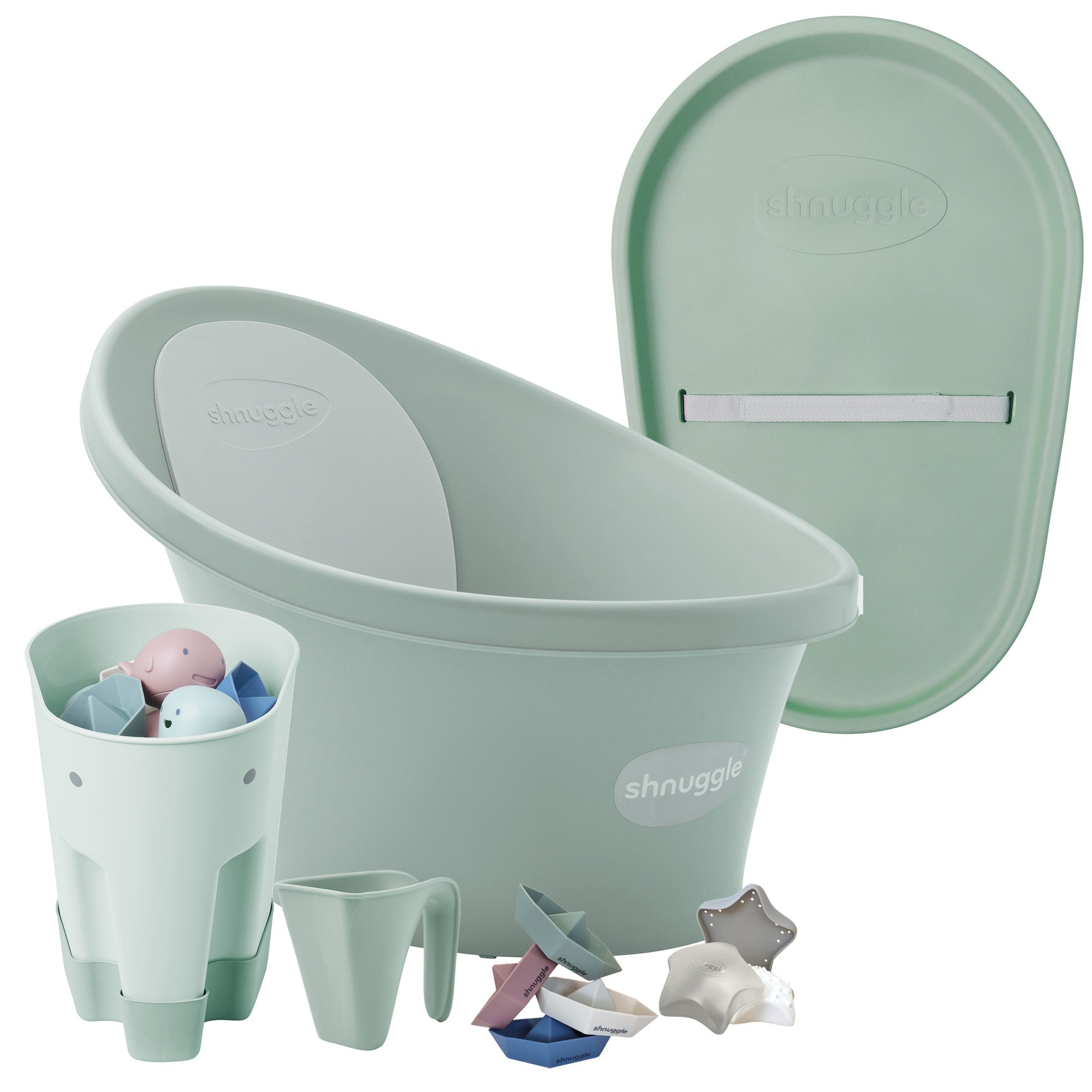 Shnuggle Bath & Change 6-Piece Bundle- Bambi Baby